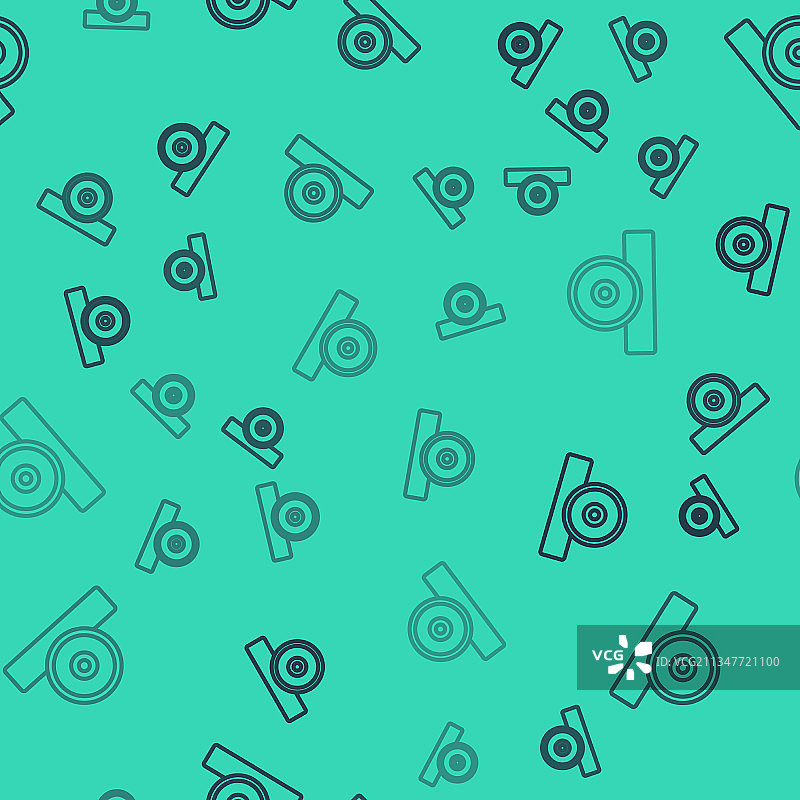 耳鼻喉科头部反射器黑色线条图标图片素材