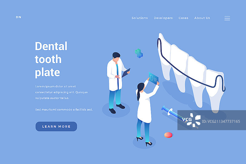 牙科种植牙手术图片素材