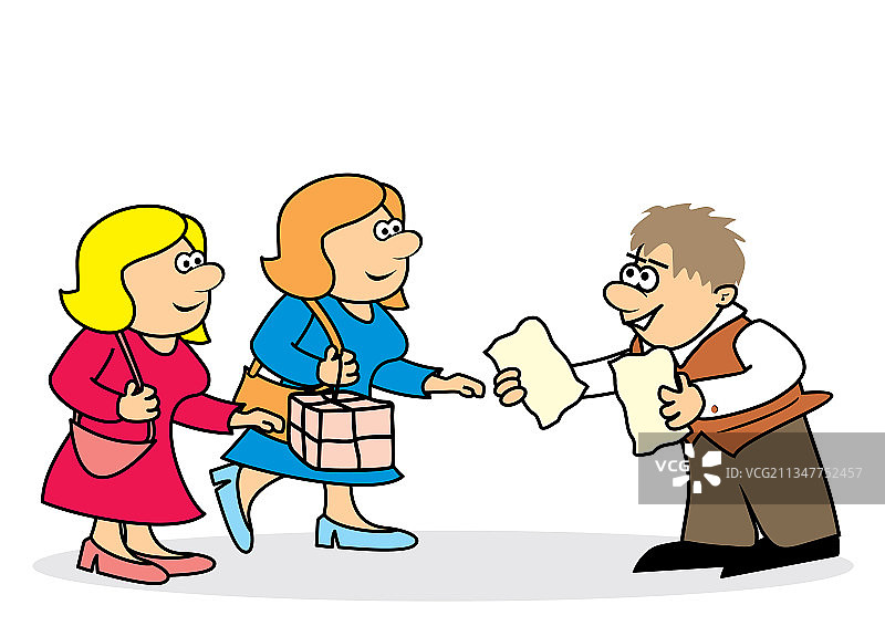 男女商人图片素材