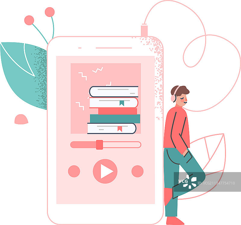 播客或口语系列节目收听图片素材