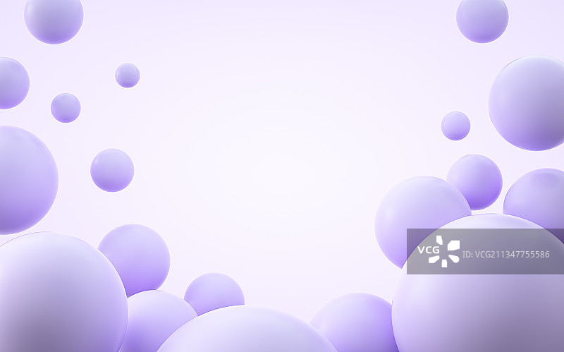 简约小球圆球场景背景图片素材