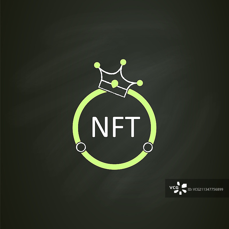 NFT粉笔图标图片素材