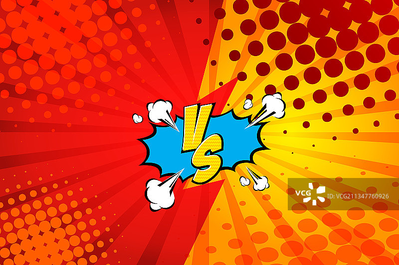 漫画风格的战斗背景设计图片素材