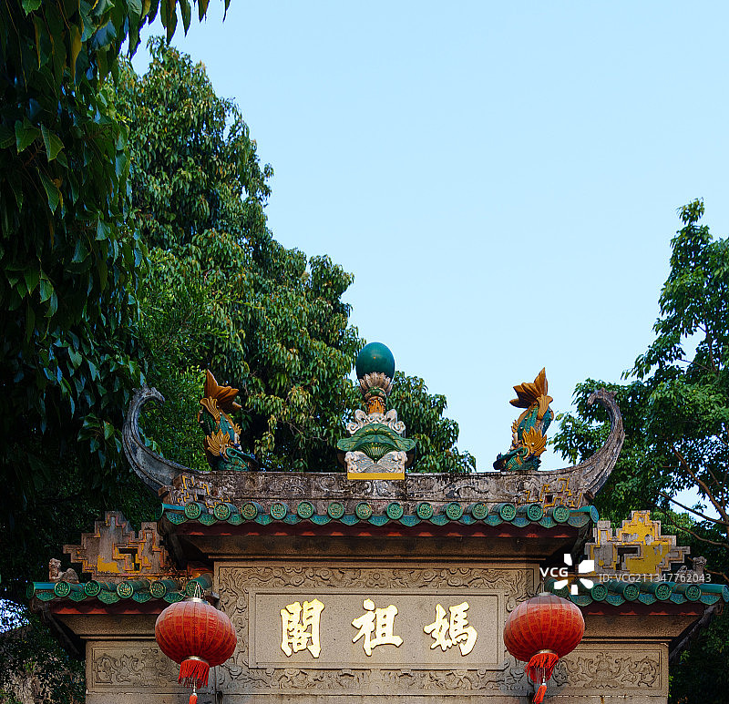 澳门妈阁庙图片素材