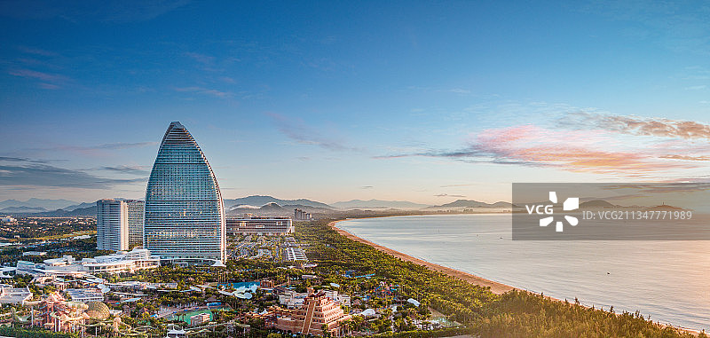 三亚海棠湾的早晨图片素材