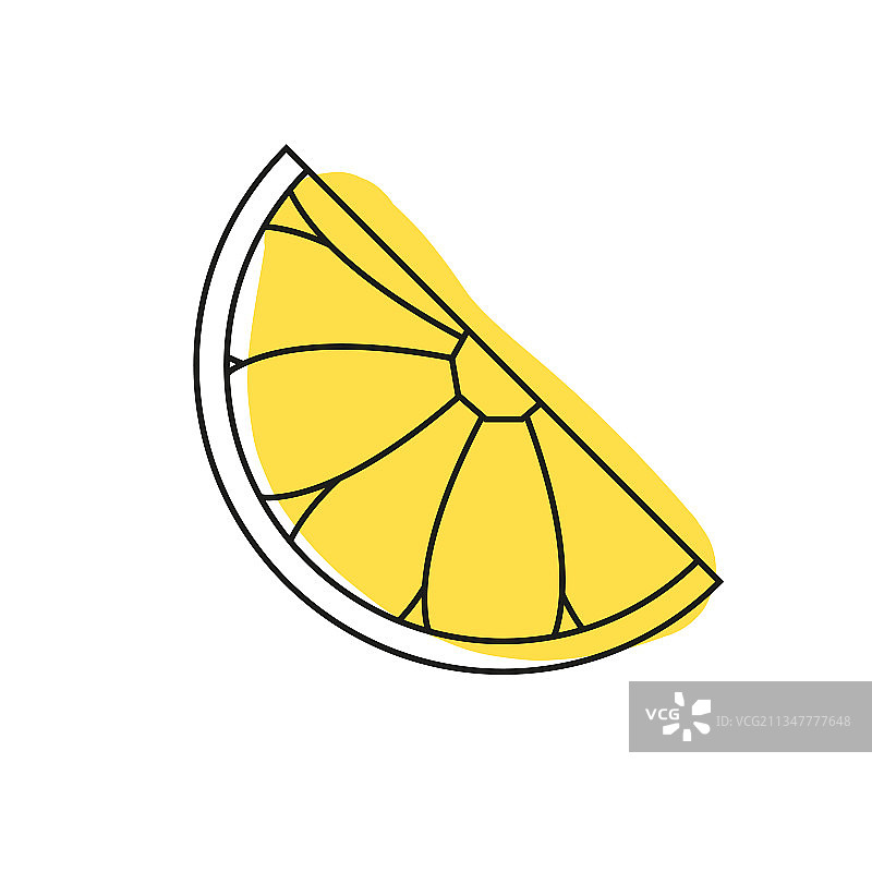 热带天然异域水果线性Logo图片素材