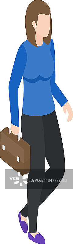 女员工头像图片素材