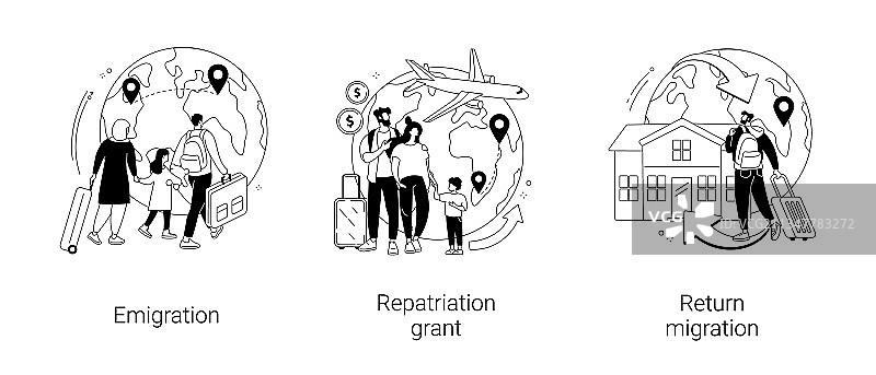 家园抽象概念图片素材