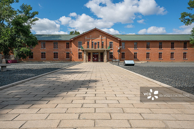 哈尔滨市平房区侵华日军731遗址图片素材