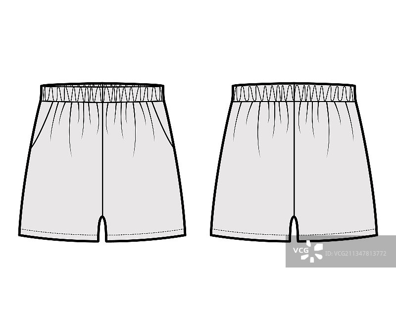 运动训练短裤运动服饰技术时尚图片素材