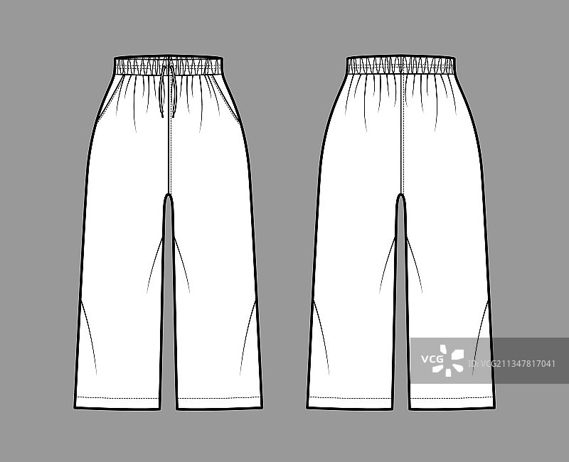 百慕大短裤运动装技术时尚图片素材