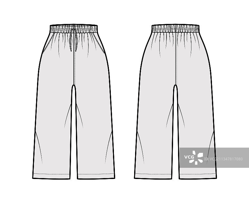 百慕大短裤运动装技术时尚图片素材