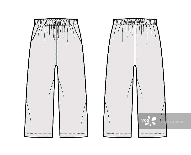 百慕大短裤运动装技术时尚图片素材