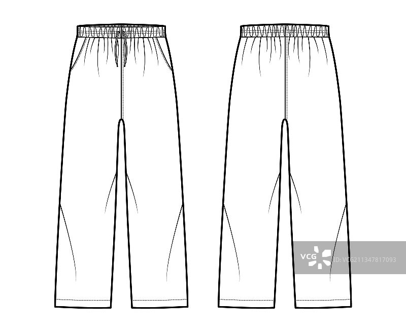 套头运动训练短裤图片素材