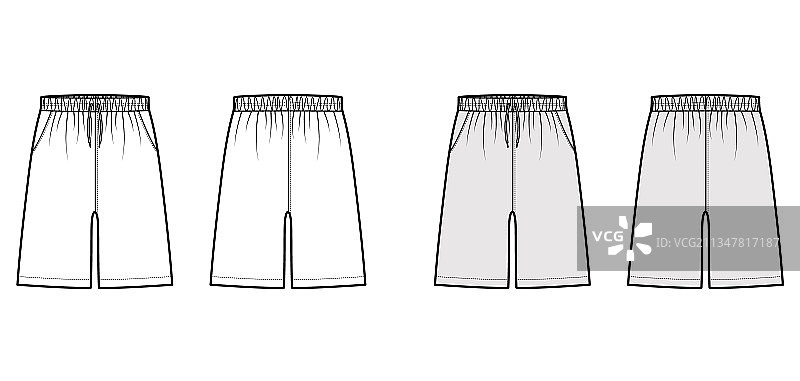 运动短裤图片素材