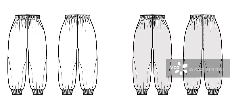 短裤运动裤潮流时尚图片素材