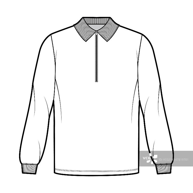 拉链Polo衫技术时尚图片素材