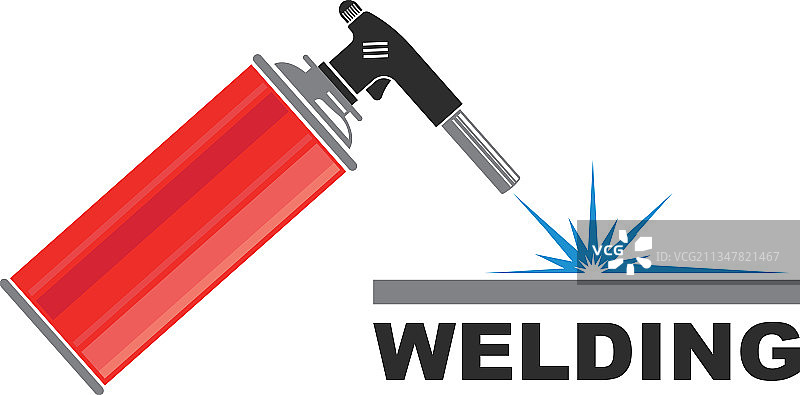 燃气焊枪瓶子图标设计模板图片素材