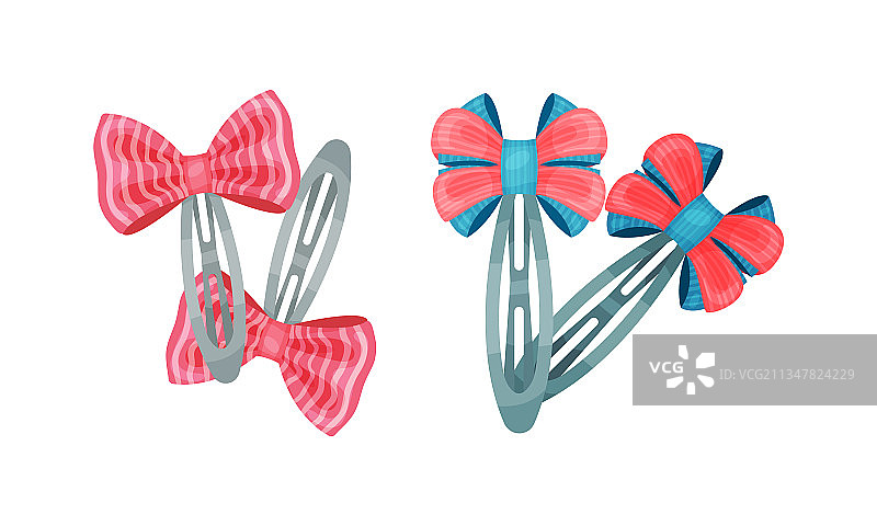 儿童发饰、可爱发夹图片素材