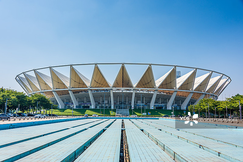 中国广东佛山新城世纪莲风光图片素材