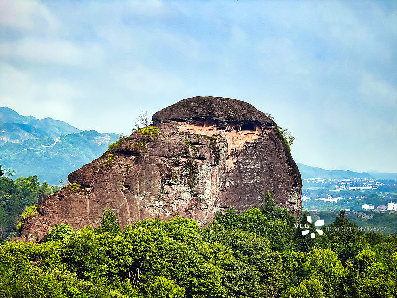 江西鹰潭龙虎山丹霞图片素材