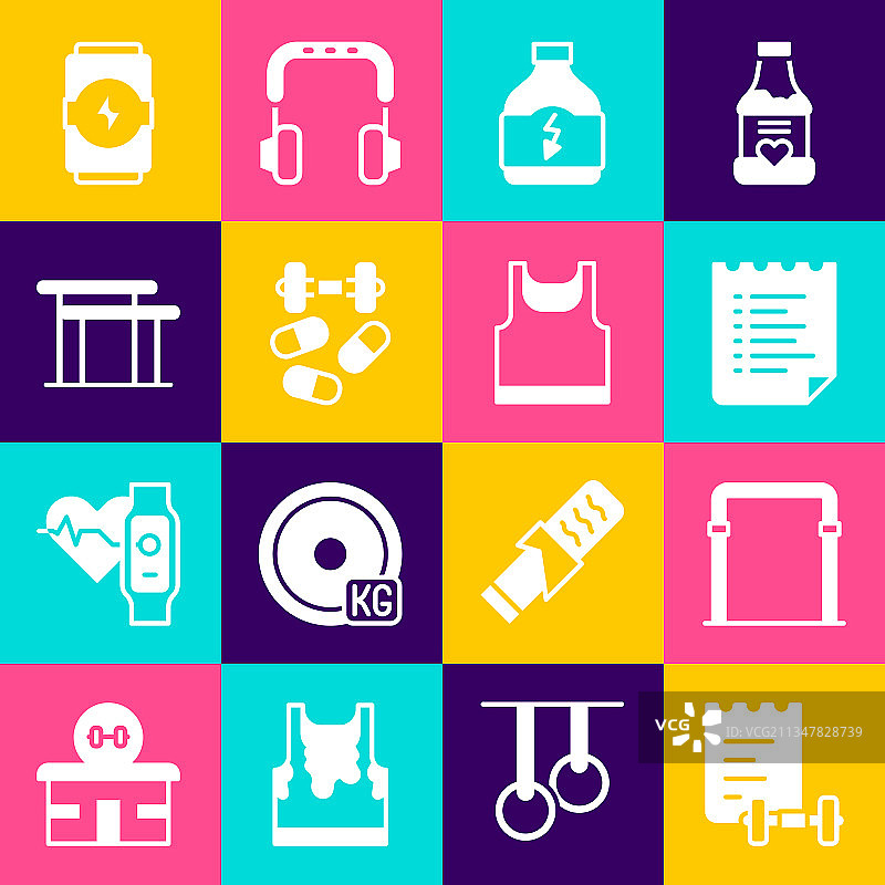 运动训练计划：单杠运动图片素材