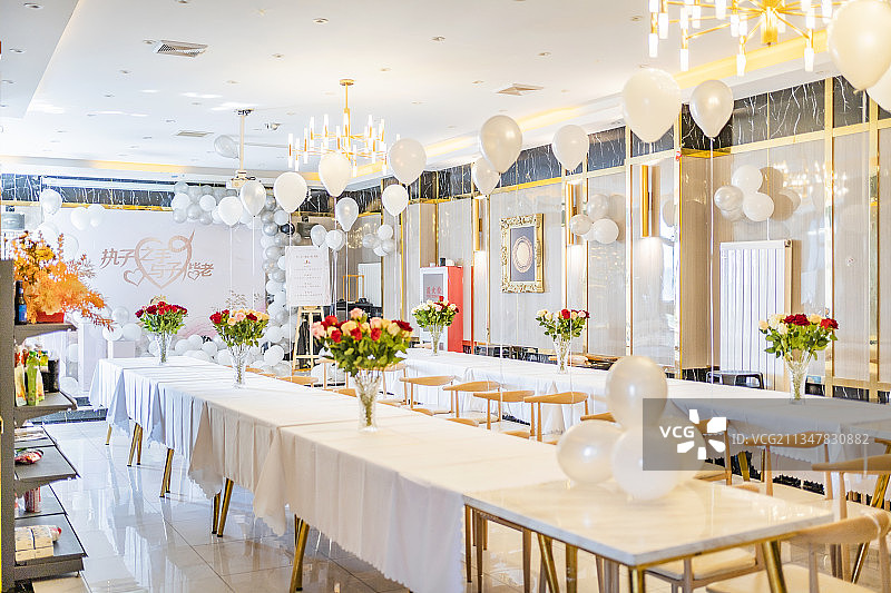 室内婚礼现场装饰图片素材