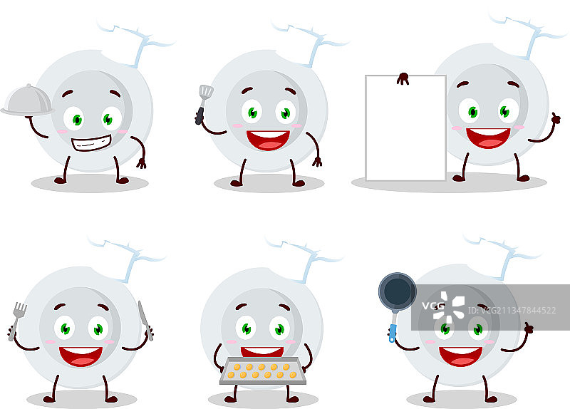 卡通人物新白盘与各种图片素材