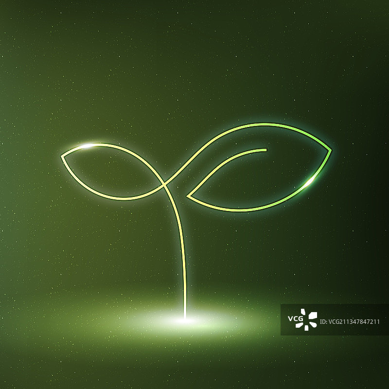 黑色背景下的灯泡特写图片素材