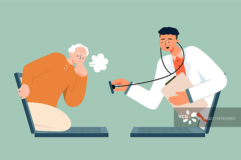 视频问诊图片素材