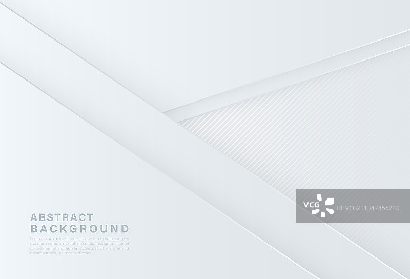 抽象优雅的白色纸张分层背景图片素材