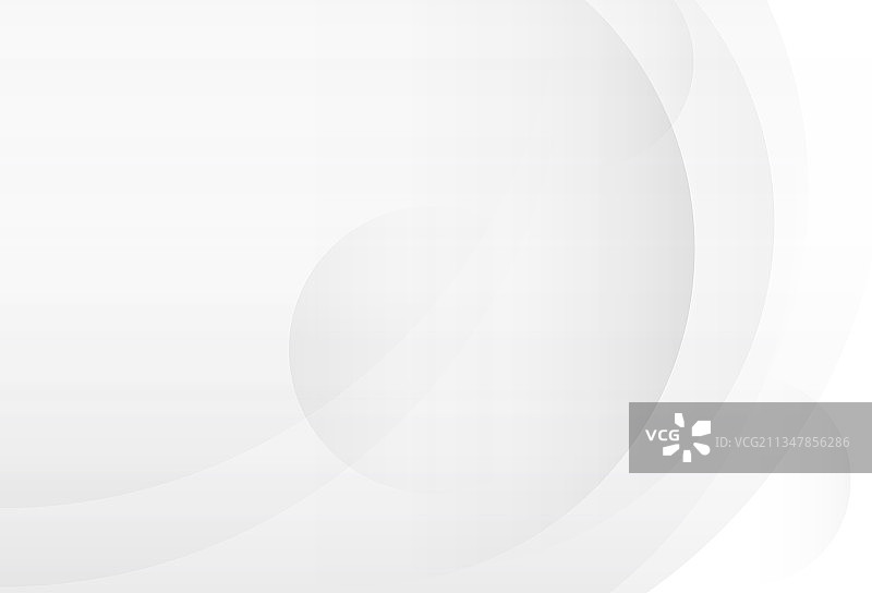 白色和灰色渐变圆圈抽象背景图片素材