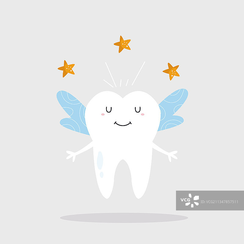 有趣的牙仙图片素材