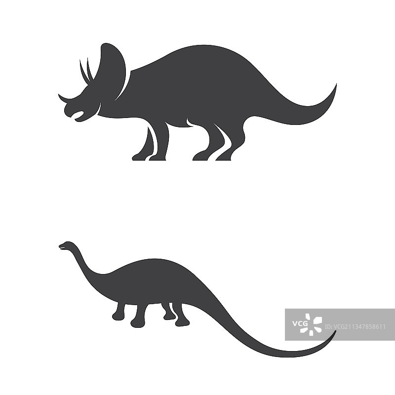 恐龙图标模板图片素材