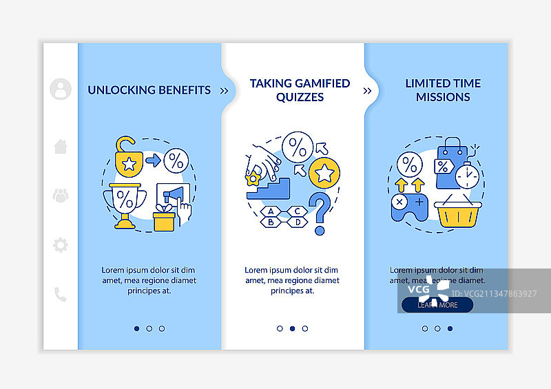 游戏化忠诚度计划示例图片素材