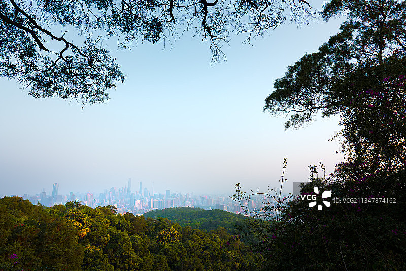 广东省广州市白云山风景区图片素材