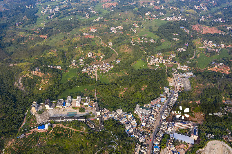 广西藤县：绿水青山入画来图片素材