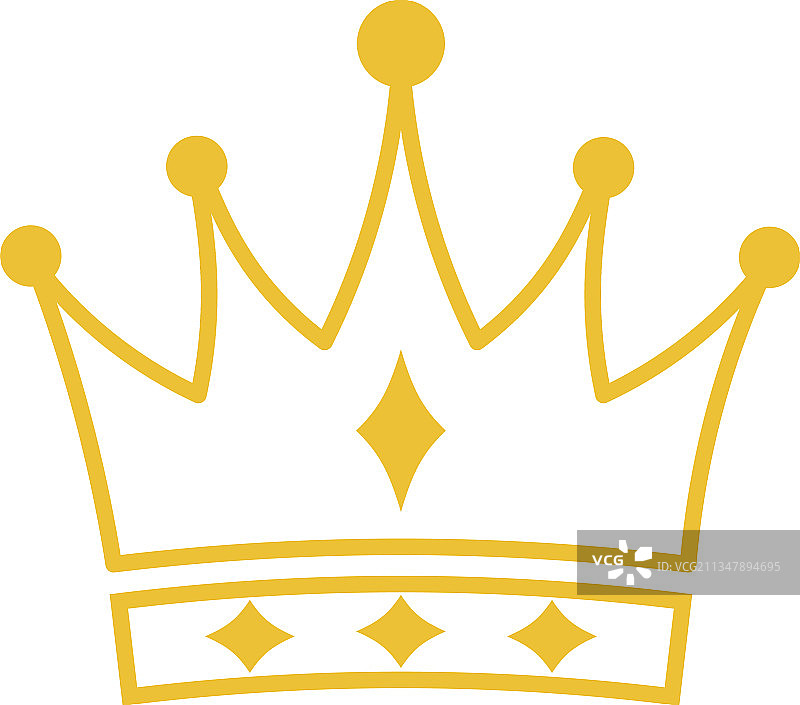 皇冠图标设计图片素材