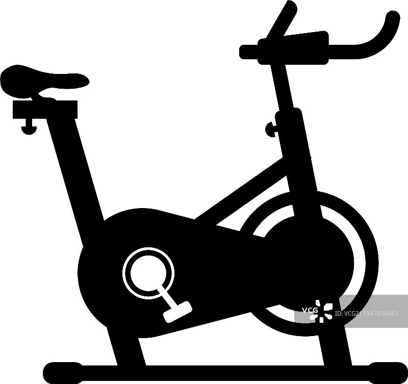 健身单车图标设计图片素材