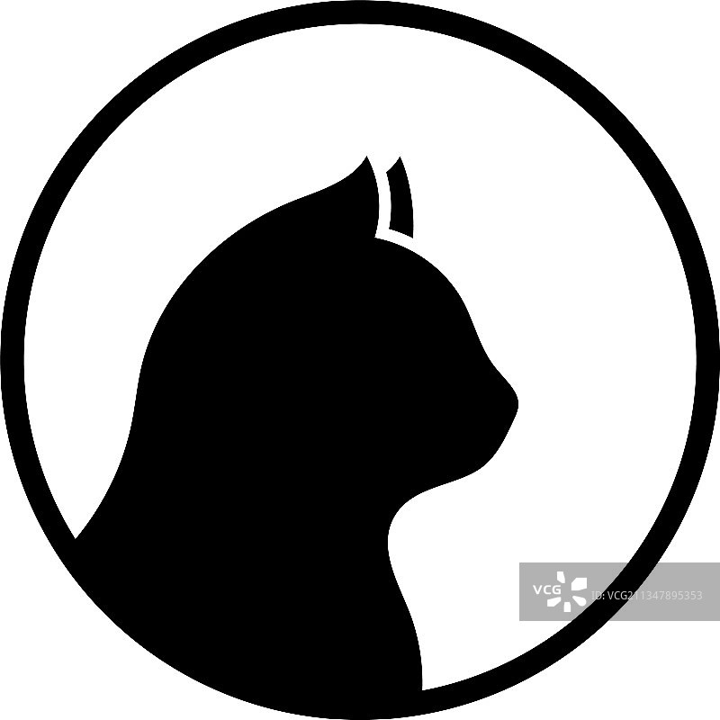 猫头图标设计模板图片素材