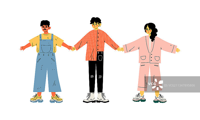 时尚的青少年图片素材