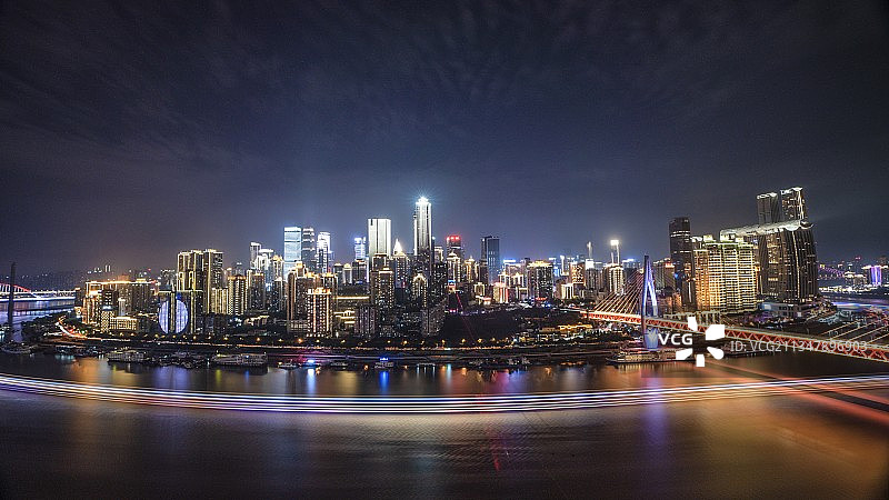 重庆夜景·渝中半岛图片素材