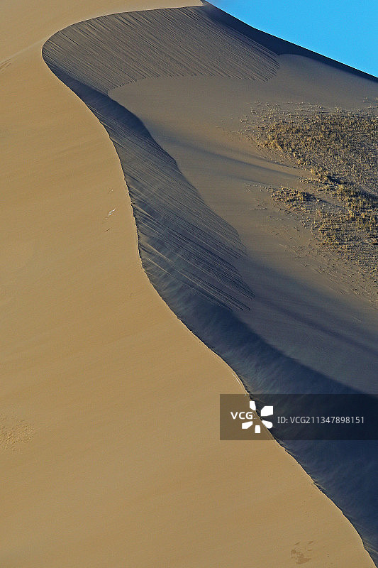 青海湖沙丘图片素材