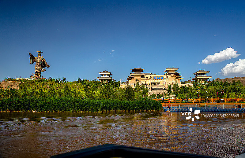 青铜峡大禹文化园图片素材