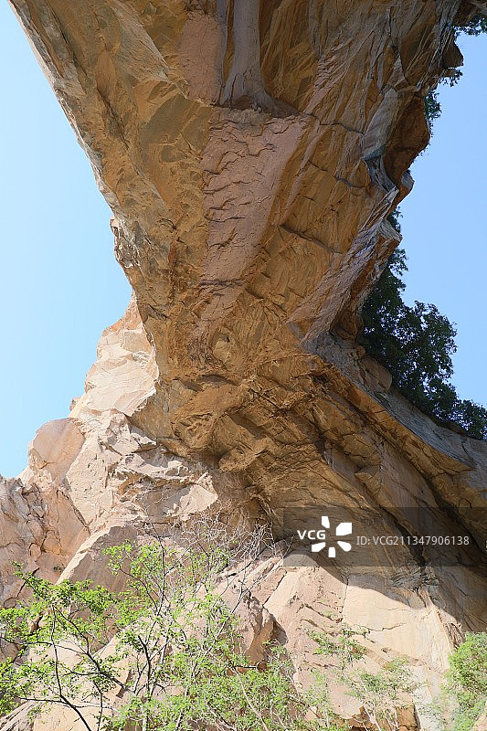密云天门山天门洞图片素材