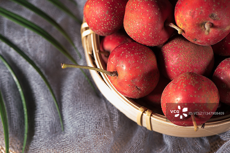 鲜山楂图片素材