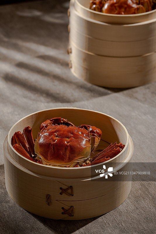 清蒸大闸蟹图片素材