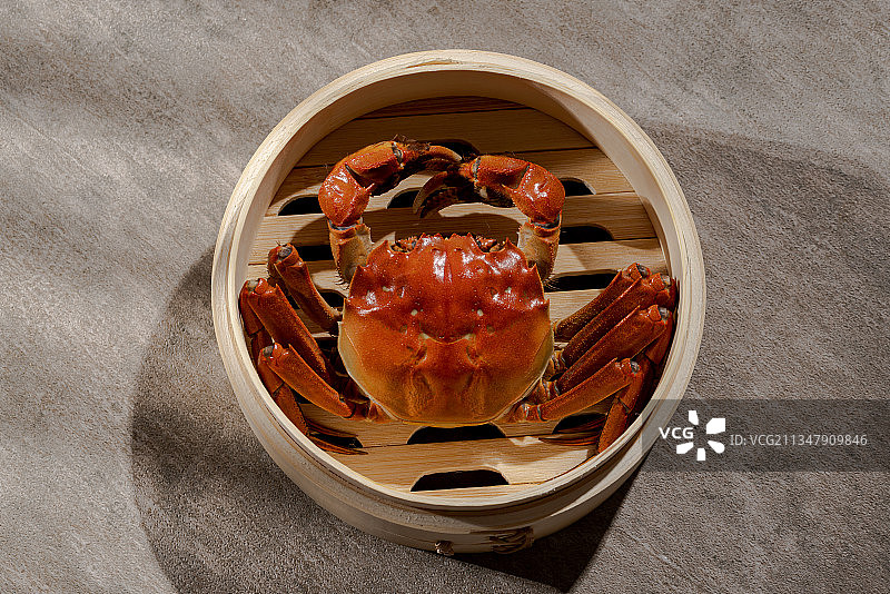 清蒸大闸蟹图片素材
