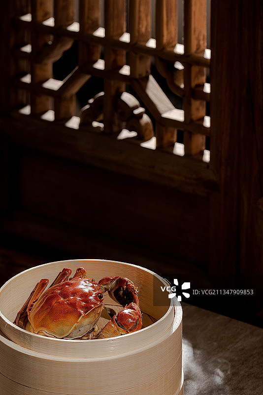 清蒸大闸蟹图片素材