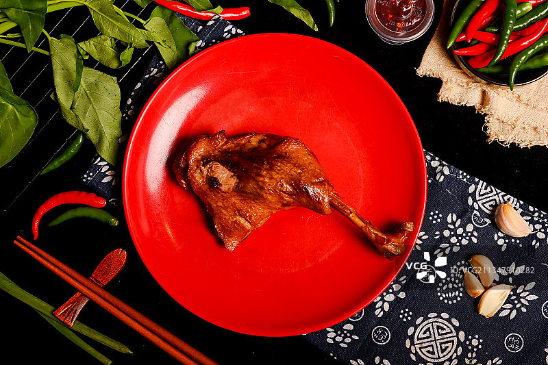 卤鸭腿图片素材
